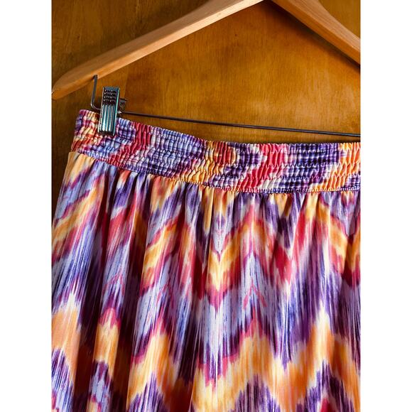 Sharagano Women's Wide Leg Palazzo Pants Fun Design Size Medium - Picture 7 of 9